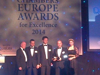 Chambers Europe Awards 2014 - PRK Partners