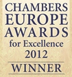 Chambers Europe Awards for Excellence 2012 