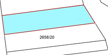 Grafické vyznačení v katastrální mapě ( 5 )