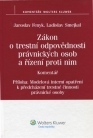 Recenze knižní novinky - Komentář zákona o trestní odpovědnosti právnických osob a řízení proti nim