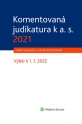 Komentovaná judikatura k a. s. 2021 (Balíček - Tištěná kniha + E-kniha Smarteca)