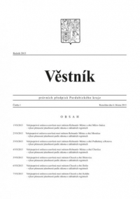 Věstník právních předpisů Pardubického kraje
