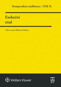 Kompendium judikatury. Exekuční titul. 2. díl (E-kniha)