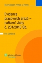 Evidence pracovních úrazů - nařízení vlády č. 201/2010 Sb.