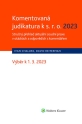 Komentovaná judikatura k s.r.o. 2023. Stručný přehled aktuální soudní praxe v otázkách a odpovědích s komentářem (Balíček - Tištěná kniha + E-kniha Smarteca + soubory ke stažení)