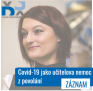 Covid-19 jako učitelova nemoc z povolání? ZÁZNAM