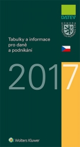 Tabulky a informace pro daně a podnikání 2017 (Balíček - Tištěná kniha + E-kniha WK eReader)