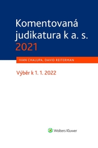 Komentovaná judikatura k a. s. 2021 (E-kniha)