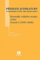 Přehled judikatury Evropského soudu pro lidská práva. Rozsudky velkého senátu, výběr. Svazek I (1999-2000) (Balíček - Tištěná kniha + E-kniha WK eReader)