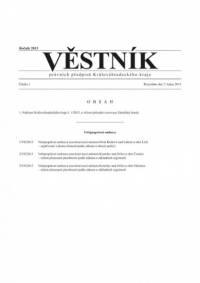 Věstník právních předpisů Královéhradeckého kraje (Věstník)