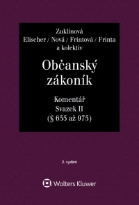 Občanský zákoník (zák. č. 89/2012 Sb.). Komentář. Svazek II (rodinné právo) - 2. vydání (Balíček - Tištěná kniha + E-kniha Smarteca + soubory ke stažení)