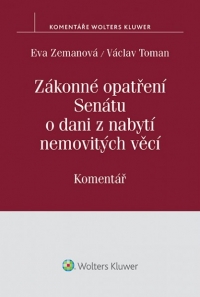 Zákonné opatření Senátu o dani z nabytí nemovitých věcí. Komentář (Balíček - Tištěná kniha + E-kniha Smarteca + soubory ke stažení)