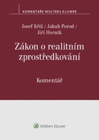 Zákon o realitním zprostředkování (č. 39/2020 Sb.). Komentář (E-kniha)