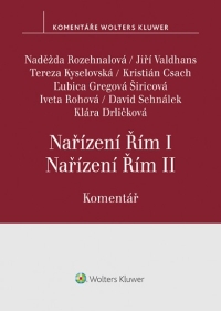 Nařízení Řím I, Nařízení Řím II. Komentář (E-kniha)