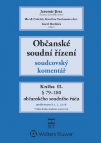 Občanské soudní řízení. Soudcovský komentář. Kniha II. (E-kniha)