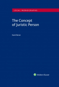 The Concept of Juristic Person (E-kniha)