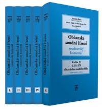 Občanské soudní řízení. Soudcovský komentář. Komplet I.-V. díl