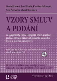 Vzory smluv a podání, 14. vydání k 1.1.2014 + CD