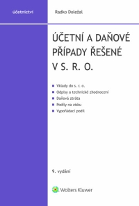 Účetní a daňové případy řešené v s. r. o., 9. vydání (E-kniha)