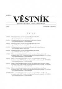 Věstník právních předpisů Olomouckého kraje