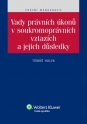 Vady právních úkonů v soukromoprávních vztazích a jejich důsledky