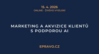Marketing a akvizice klientů s podporou AI (online - živé vysílání) - 15.4.2026