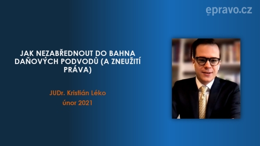 Jak nezabřednout do bahna daňových podvodů (a zneužití práva)