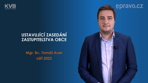 Ustavující zasedání zastupitelstva obce