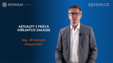 Aktuality z práva veřejných zakázek (listopad 2021)