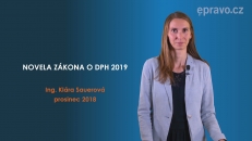 Novela zákona o DPH 2019