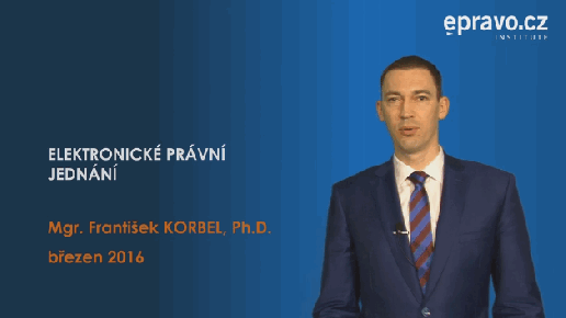 Elektronické právní jednání