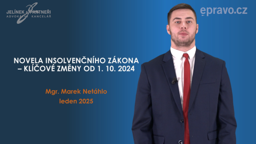 Novela insolvenčního zákona – klíčové změny od 1. 10. 2024