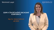 GDPR v životě každé obchodní korporace