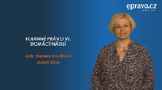 Rodinné právo VI - domácí násilí