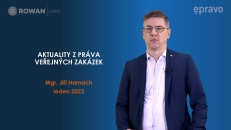 Aktuality z práva veřejných zakázek (leden 2023)