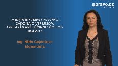 Podstatné zmeny nového zákona o verejnom obstaravani