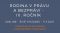Rodina v právu a bezpráví - III. ročník (online - živé vysílání) - 11.3.2021