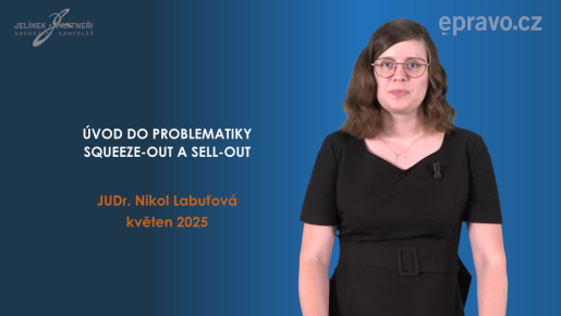 Úvod do problematiky squeeze-out a sell-out