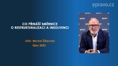 Co přináší směrnice o restrukturalizaci a insolvenci