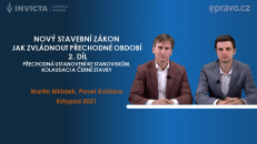 Nový stavební zákon - Jak zvládnout přechodné období - 2. díl - Přechodná ust. ke stanoviskům, kolaudaci a černé stavby