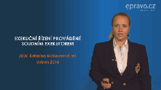 Exekuční řízení prováděné soudním exekutorem