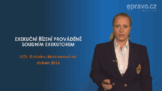Exekuční řízení prováděné soudním exekutorem
