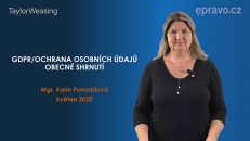 GDPR/Ochrana osobních údajů