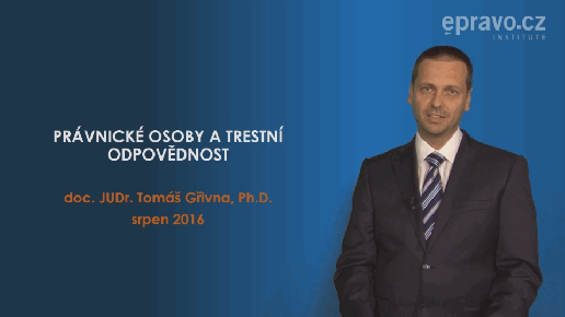 Právnické osoby a trestní odpovědnost