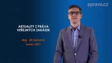Aktuality z práva veřejných zakázek (leden 2021)