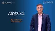 Aktuality z práva veřejných zakázek (červenec 2022)