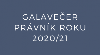 Galavečer Právník roku 2020/21