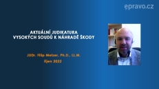 Aktuální judikatura vysokých soudů k náhradě škody