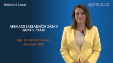 Aplikace základních zásad GDPR v praxi