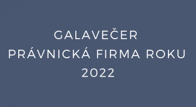 Galavečer Právnická firma roku 2022 (vstupenka)